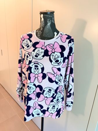 Damen Pullover mit Minnie Maus Motiv, Grösse S