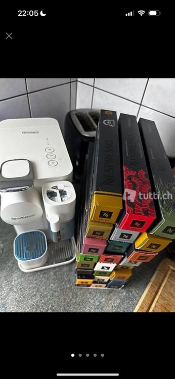 Nespresso Lattissima One dazu 100 Kapseln | Kaufen auf Ricardo