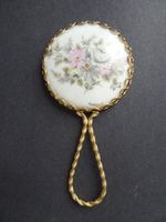 Antiker Handspiegel G. Limoges Porzellan