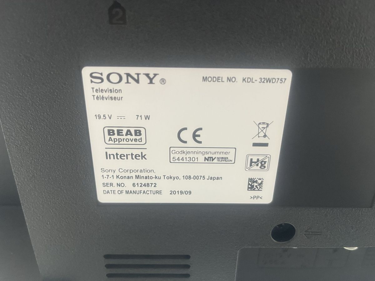 Televisori: Fernseher Sony Kdl-32wd757 Full HD – Usato da Münchenstein venduto da pricehouse 6