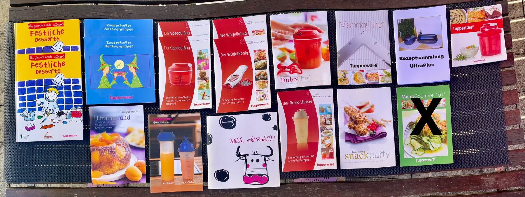 Libri: Diverse Tupperware Rezepthefte / Neu – Nuovo e nell'imballaggio originale da Jonschwil venduto da relnheaz 1