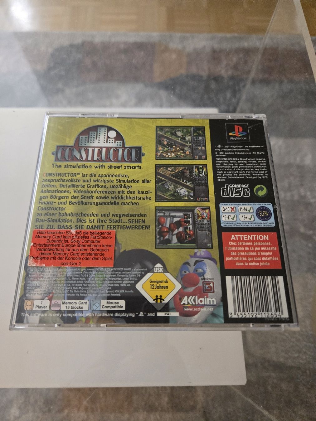 Giochi: Constructor PS1 – Usato da Bussigny venduto da Kfdlt 1