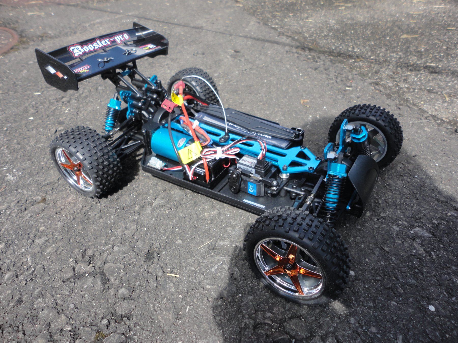 Modellismo RC: Rennbuggy 1:10 4WD Lipo, Brushless – Nuovo e nell'imballaggio originale da Horgen venduto da RcModell 3
