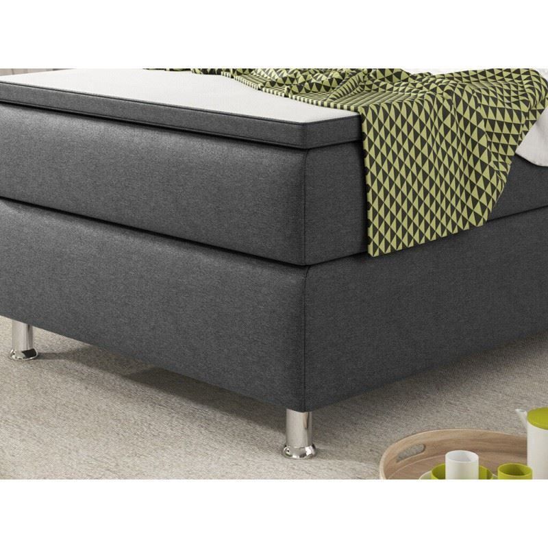 Letti: Boxspringbett 90x200 Anthrazit Hotelbett Einzelbett Bett – Nuovo e nell'imballaggio originale da Wallenwil venduto da toesstal-vertrieb 5