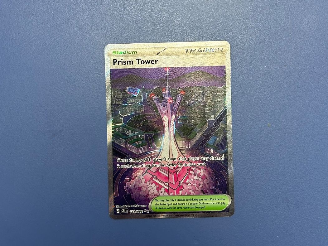 Pokémon Carte collezionabili: Pokémon Prism Tower 111/086 CRI EN – Usato da Schlieren venduto da happymerchant64