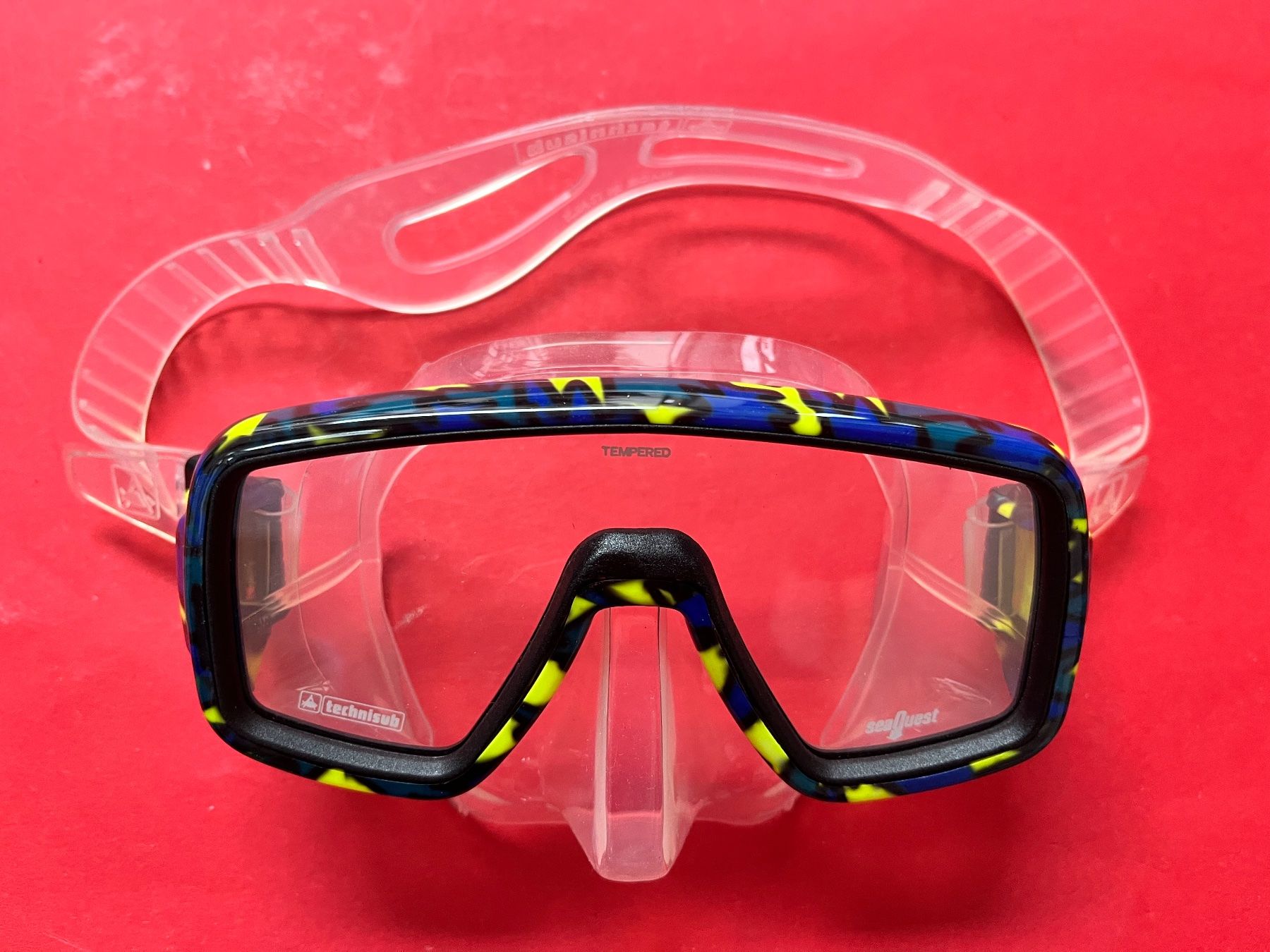 Flossen, Masken & Schnorchel: Tauchermaske Technisub Ventura Midi – Neu (gemäss Beschreibung) aus Cresciano von TicinoGrigioni