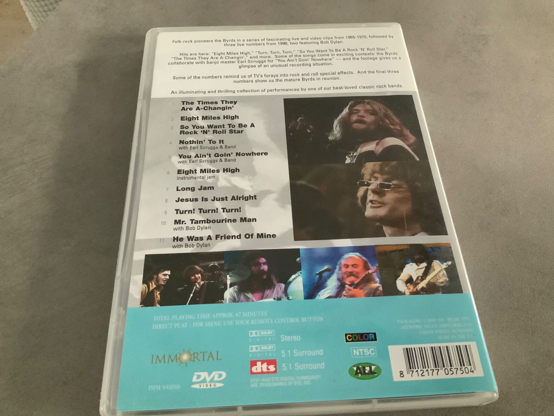 Tutti i DVDs: The Byrds live, DVD – Usato da Uster venduto da Macita56 1