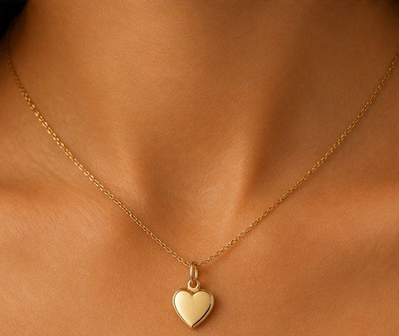 Catenine: Herzkette Gold Damen – Nuovo e nell'imballaggio originale da Hemmental venduto da Fantasie1 5