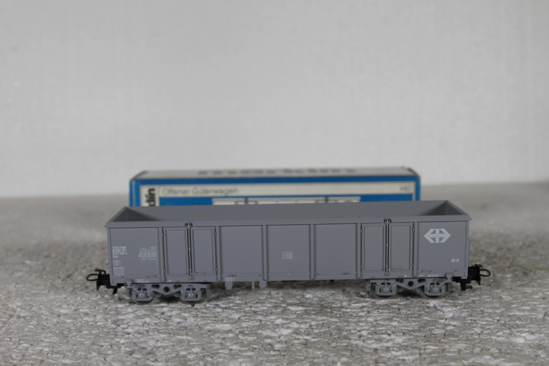Märklin Modellini di ferrovie: Märklin 4689 SBB Eaos Hochbordwagen – Usato da Triesen venduto da cor_62ts 3