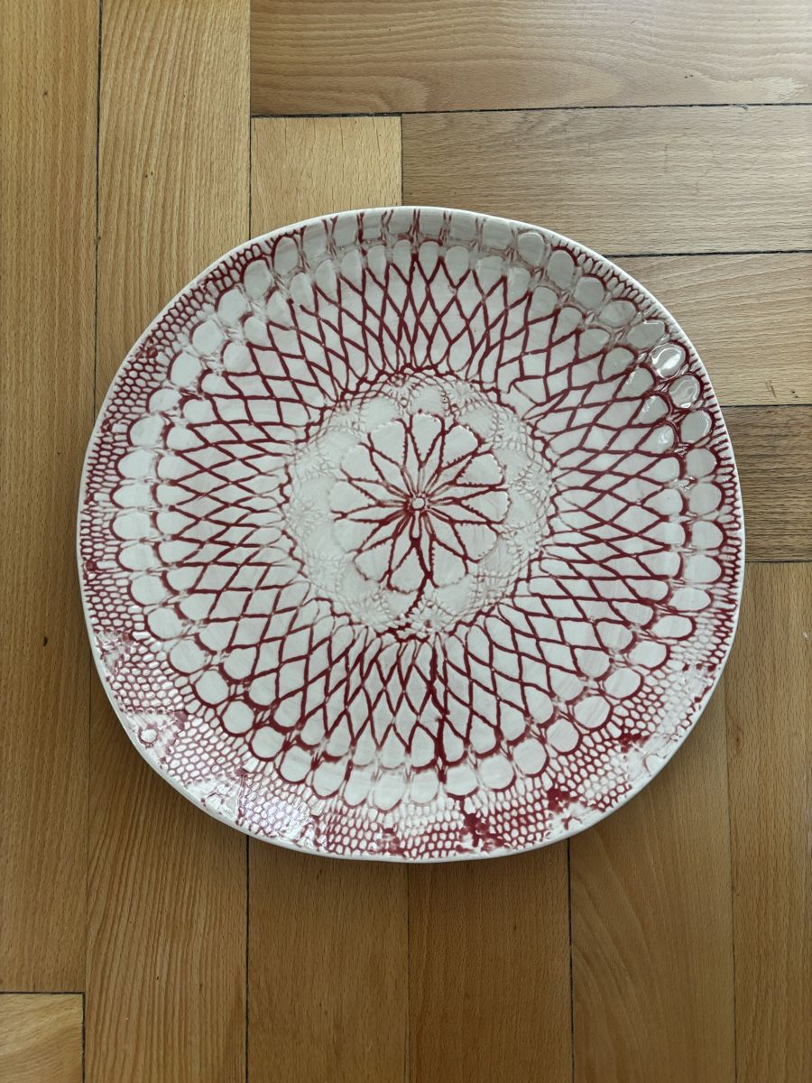 Assiettes: Servierschale Teller XL Ceramic – D'occasion à Zürich par kleinervogel
