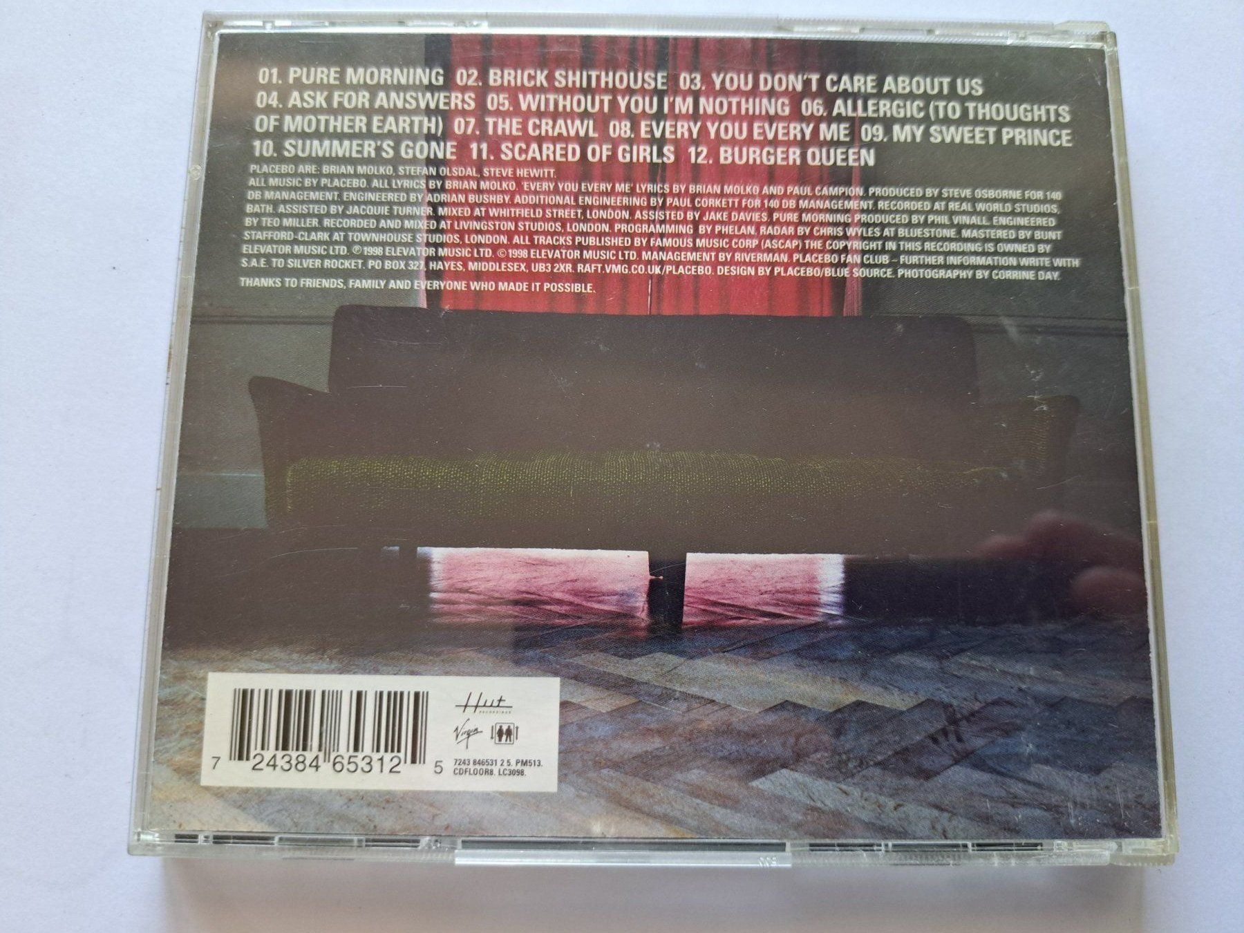 CD: Cd Placebo - Without you I am Nothing – Usato da Pully venduto da bro_n52j 1