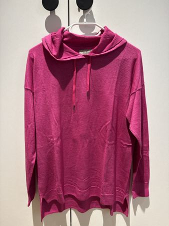 Falconeri Hoodie aus 100 Prozent Kaschmir pink Farbe