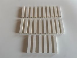 LEGO - WEISSE - HÖCHSTEINE - 1 X 1