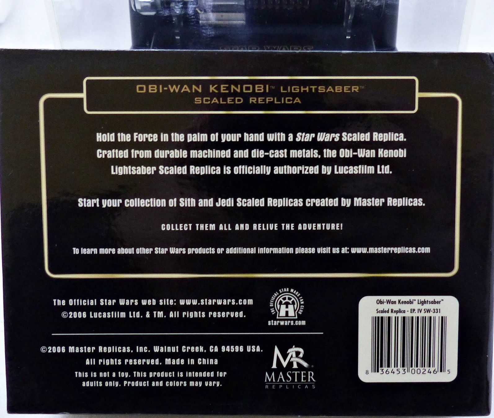 Star Wars Figuren: STAR WARS SET 3 LIGHTSABER .45 MASTER REPLICA OBI-WAN DARTH – Neu (gemäss Beschreibung) aus Lugano von YouWantUS 7