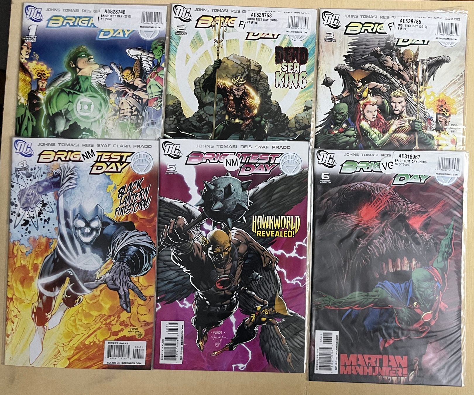 Fumetti: Brightest Day, US Comic Konvolut – Usato da Seengen venduto da Boerni64