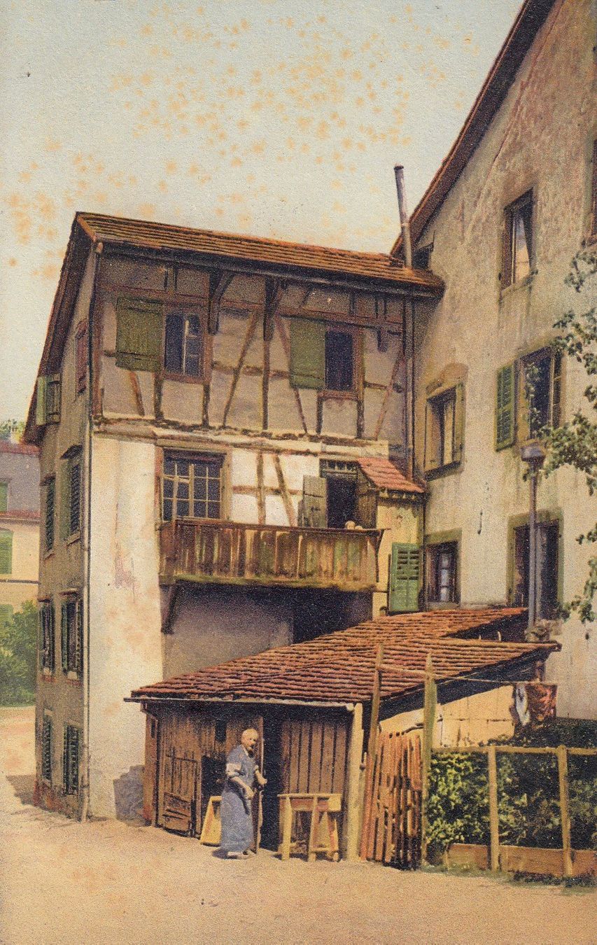 Ansichtskarten: Zürich  ZH  -   Im Römerhofquartier – Gebraucht aus Brig von Valcards54