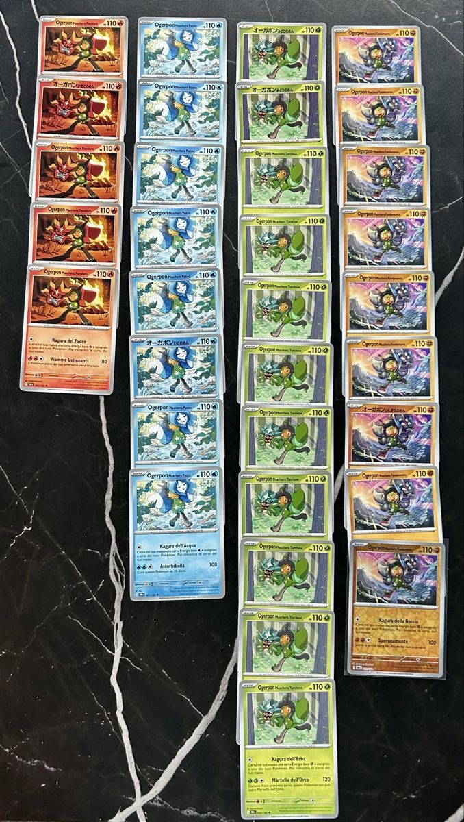 Pokémon Sammelbilder & Trading cards: XL Carte Pokémon ORGEPON MASK – Gebraucht aus Balerna von Roby-Pokemon