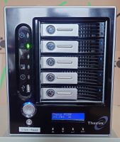 5 Bay NAS inkl 5x 500GB SATA HDDs, getestet / RAID5: HEALTHY