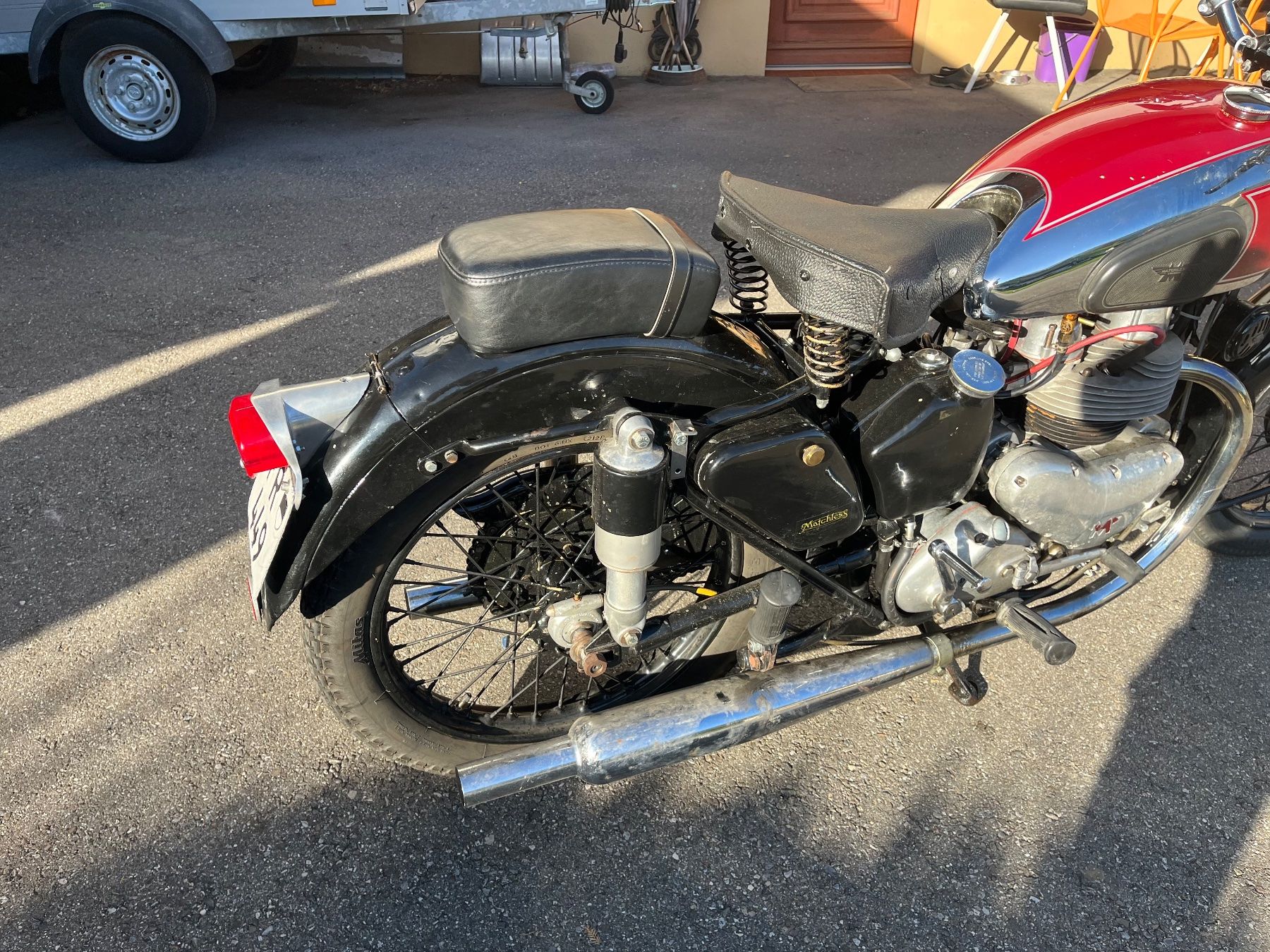 Strada: Moto Matchless G9 CS 500ccm 1951 – Usato da Montévraz venduto da fidele0041 4