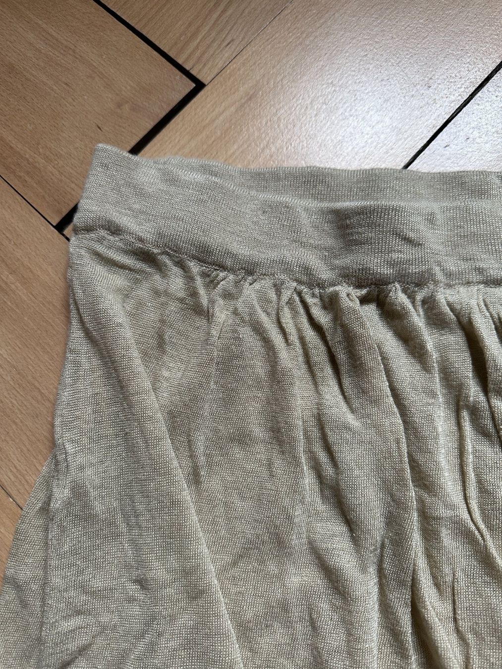 Mango Pantalons: MANGO - Sarouel Pludderhose Leinen-Baumwolle M – D'occasion à Zürich par Diazaio 1