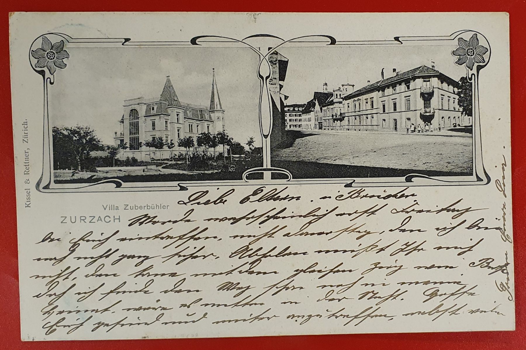 Ansichtskarten: Zurzach 1903 – Gebraucht aus Kreuzlingen von Rschweiz1