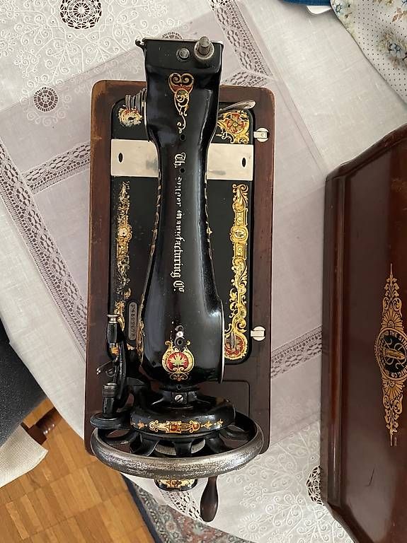 Macchine da cucire: Machine à coudre Singer peu commune de 1913 – Usato da Ecublens VD venduto da r0c_872m 4