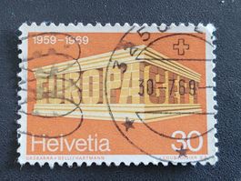 Timbre CH 1969 - (28. IV.) N° 466 - EUROPA-CEPT
