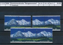 2006 Zusammendrucke, "Bergpanorama", ** postfrisch