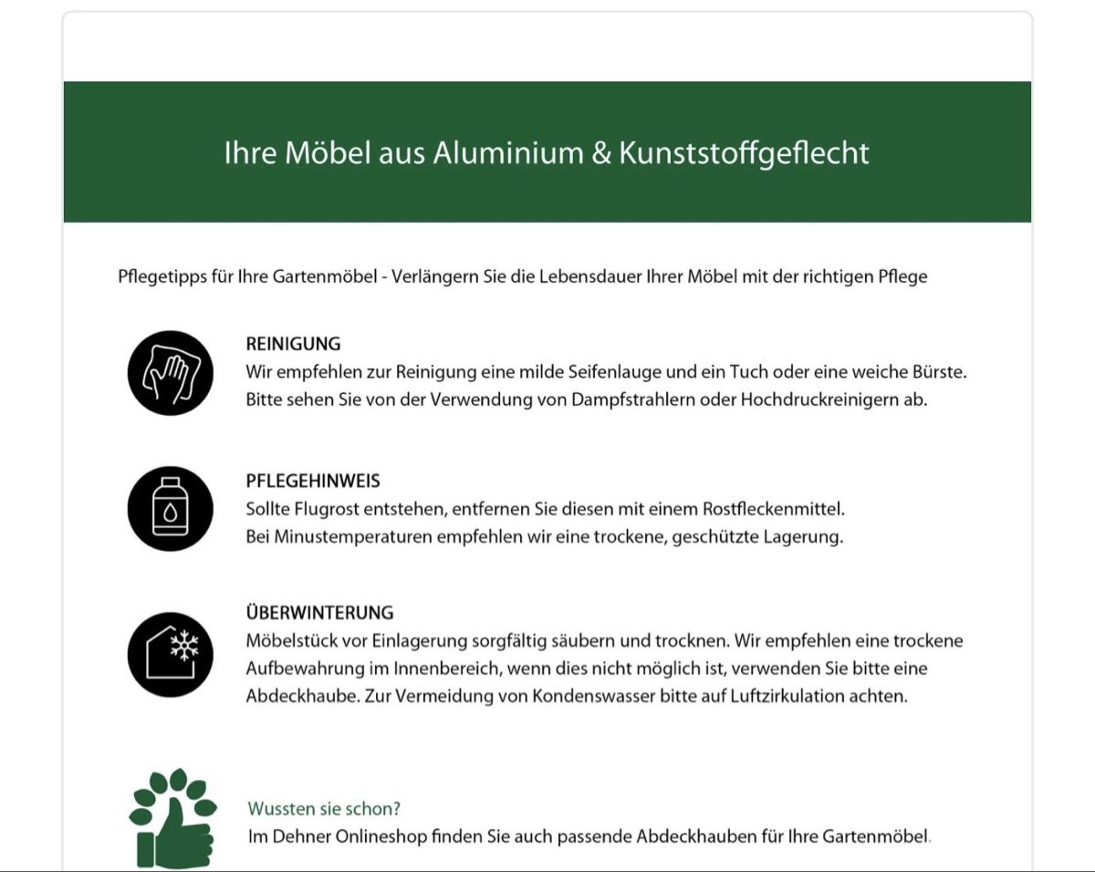 Tischset: Geflechtsessel Set Aluminium/Kunststoffgeflecht – Gebraucht aus Zürich von VonE 2