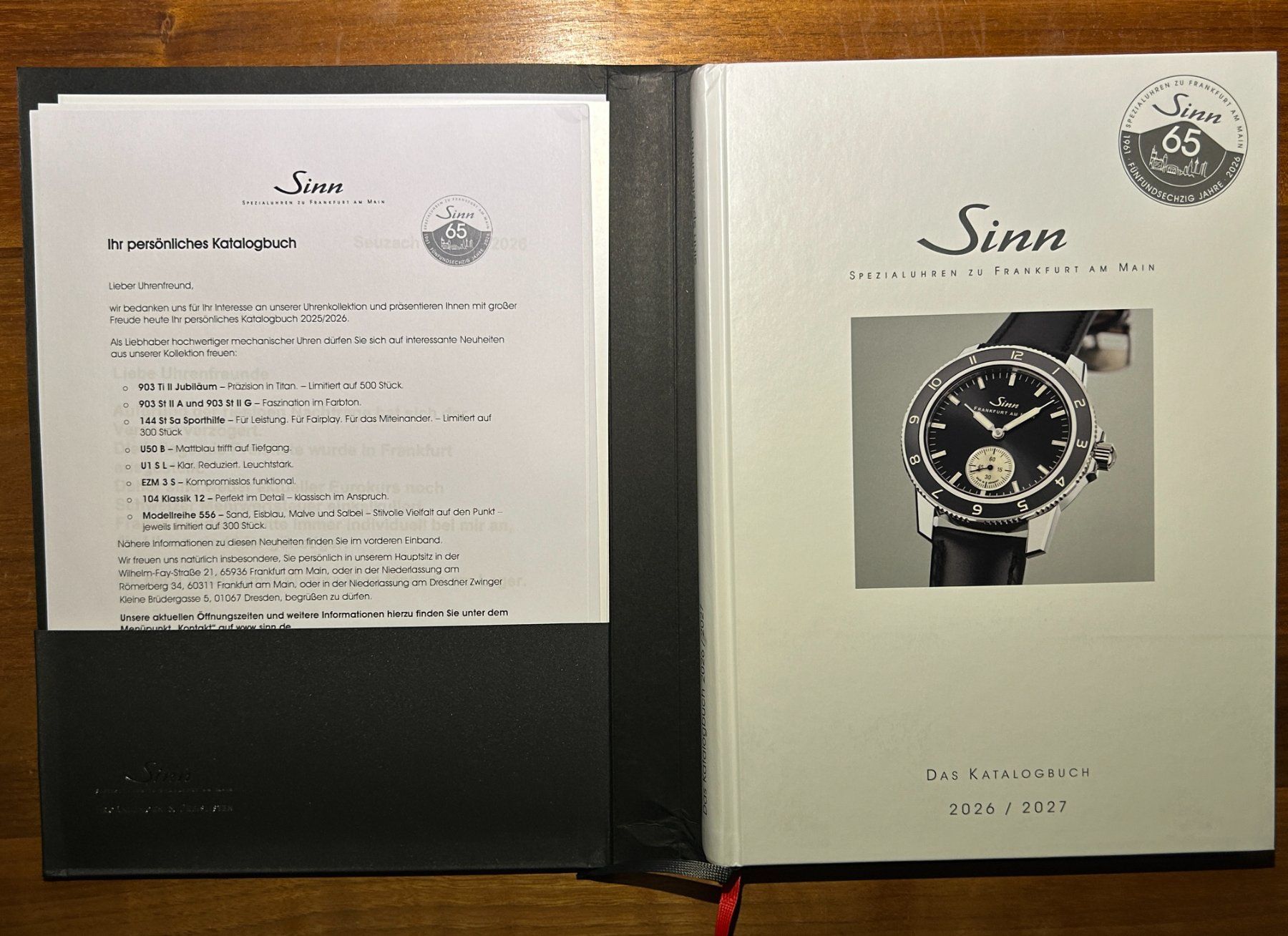 Libri: Sinn Uhren Katalog 2026 / 2027 – Nuovo (secondo la descrizione) da Basel venduto da arm_gf7p 2