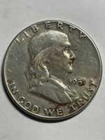 (43) Franklin Half Dollar USA 1951