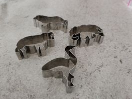Ausstechformen Tiere 4 Stk.