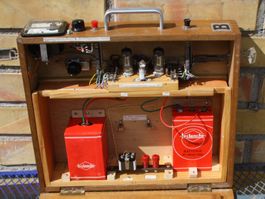 RÖHRENGERÄT TERROSKOP?  LECLANCHE BATTERIEN