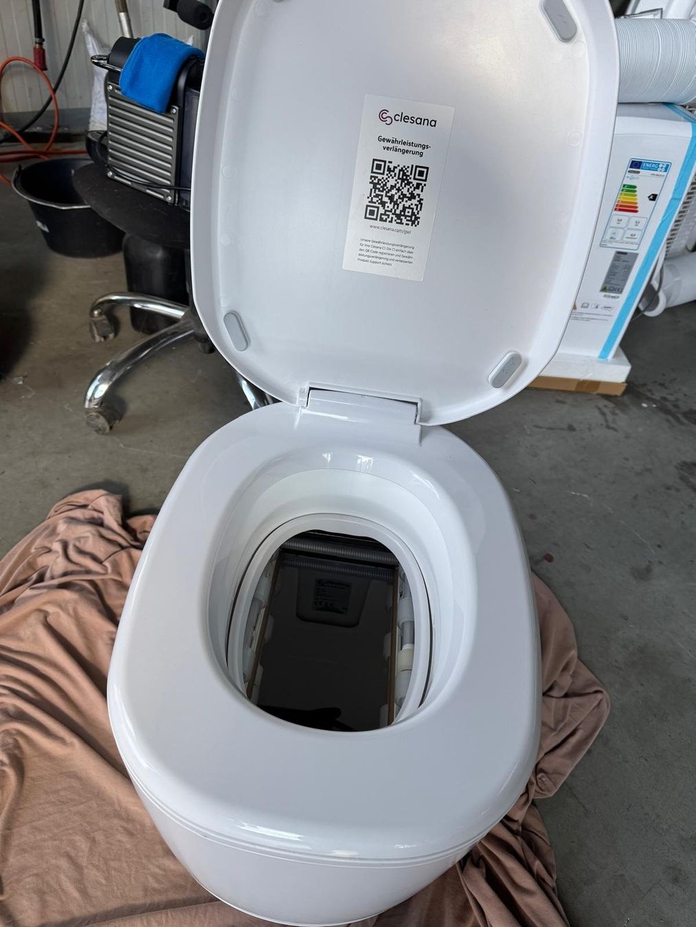 WC: Campingtoilette Clesana C1 – D'occasion à Reiden par dome012 5