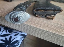 Alte Echte Berber Messer (Wüstenräuber) Tunesien Set 4 Stk