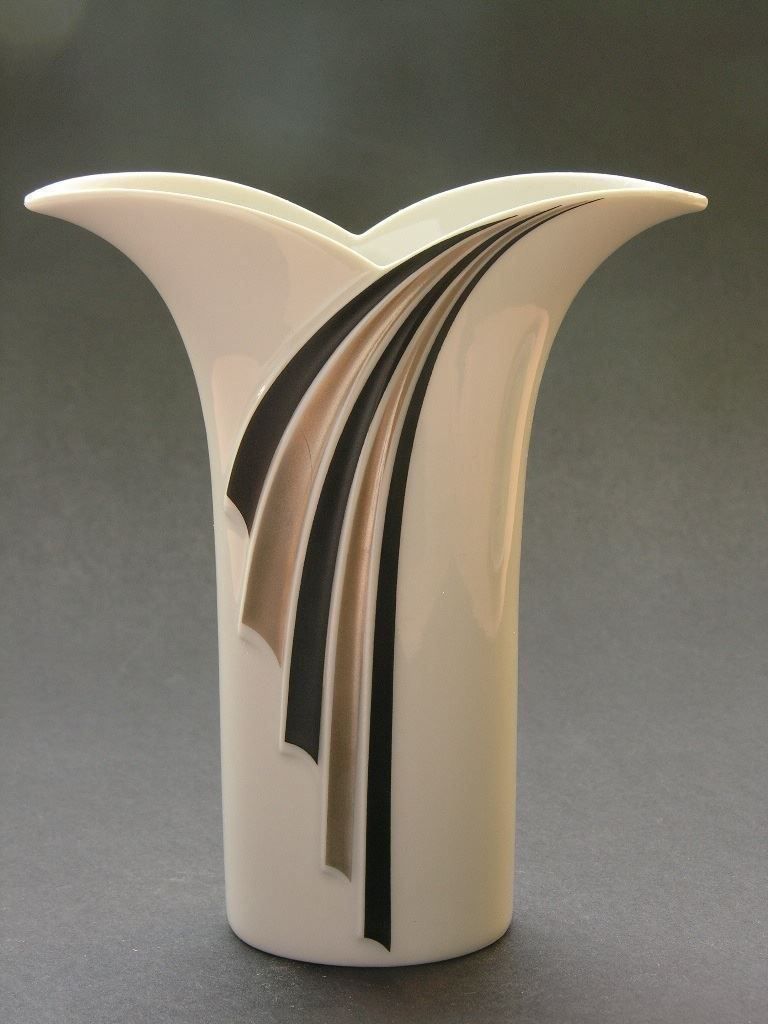 Thomas Vasi & Recipienti: Vase - Dekor silber - schwarz von Thomas – Usato da Zürich venduto da LodgE-21