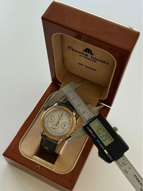 Maurice Lacroix Orologi: Maurice Lacroix Herrenuhr Chronograph 40mm – Usato da Winterthur venduto da senn-ismaili 6