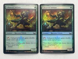 Magic Karte: 2x Cabaretti Initiate Foil - Selten! Top!