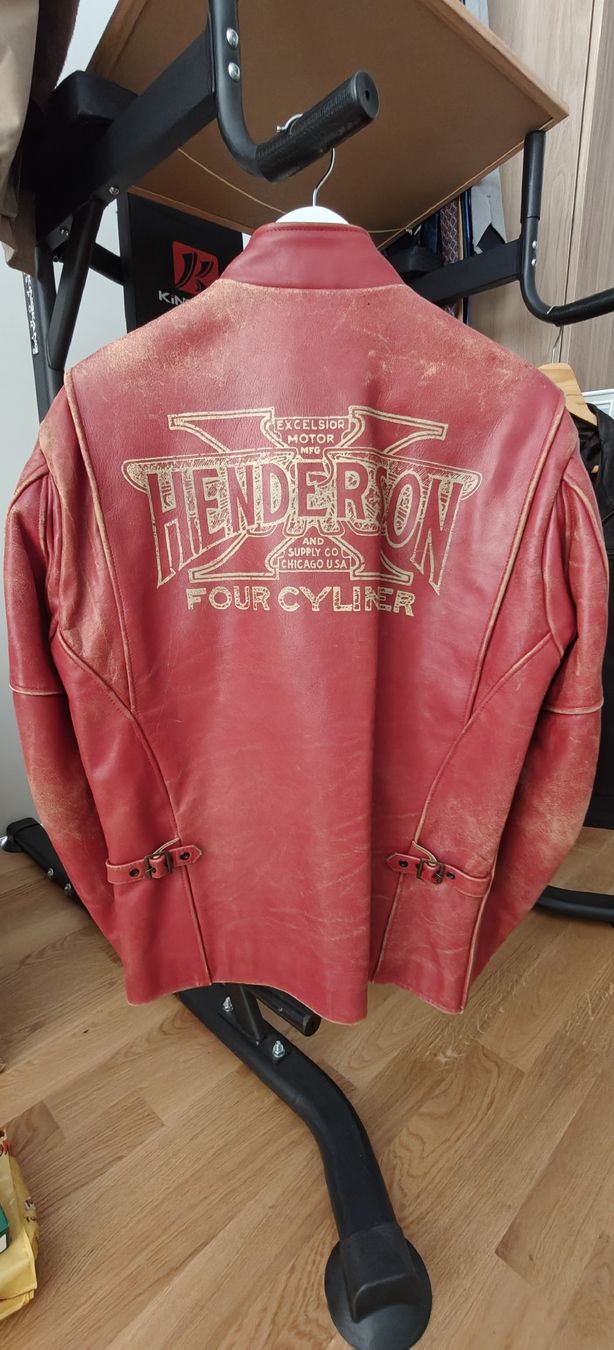 Giacche: Rider's thick leather jacket – Usato da Les Acacias venduto da gva_tv29 1