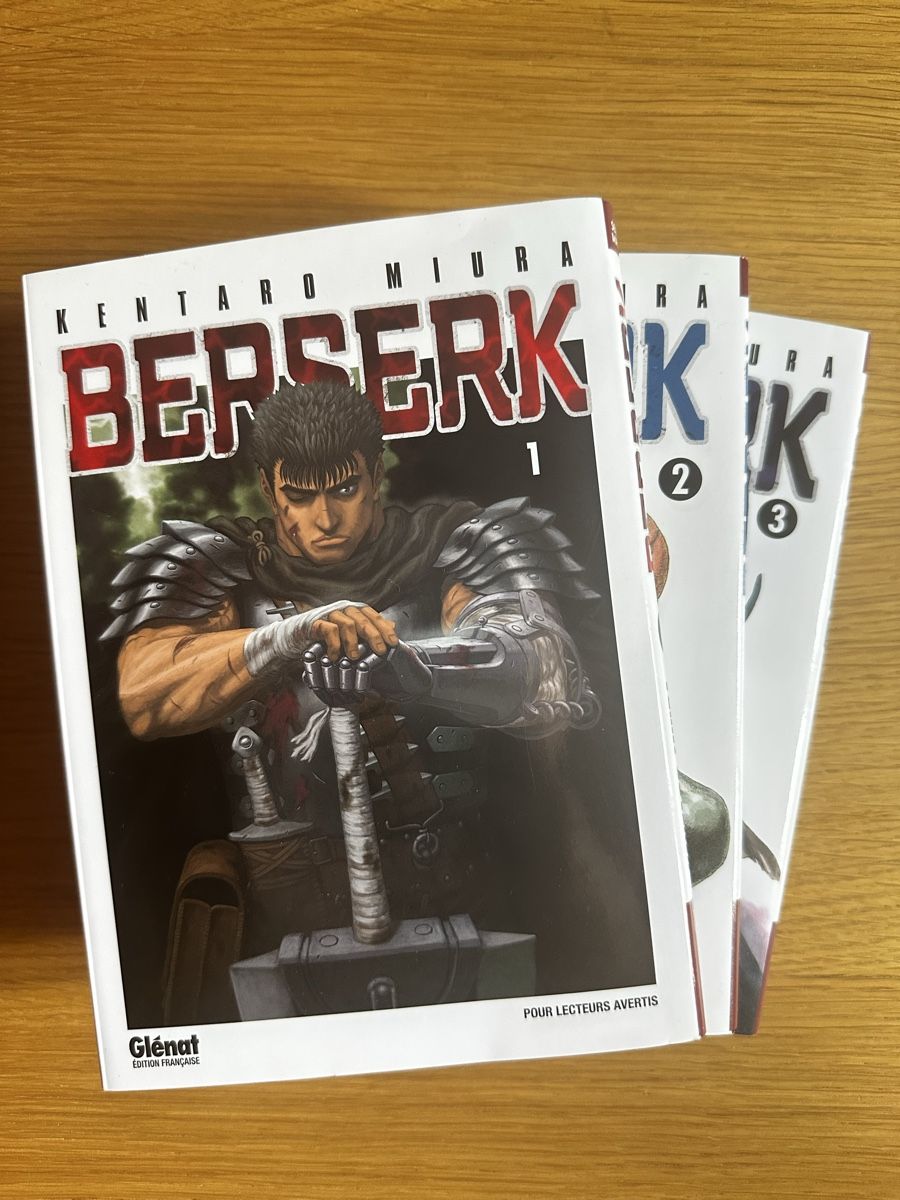 Fumetti: Manga Berserk - 3 tome – Nuovo (secondo la descrizione) da Yverdon-les-Bains venduto da cassis00