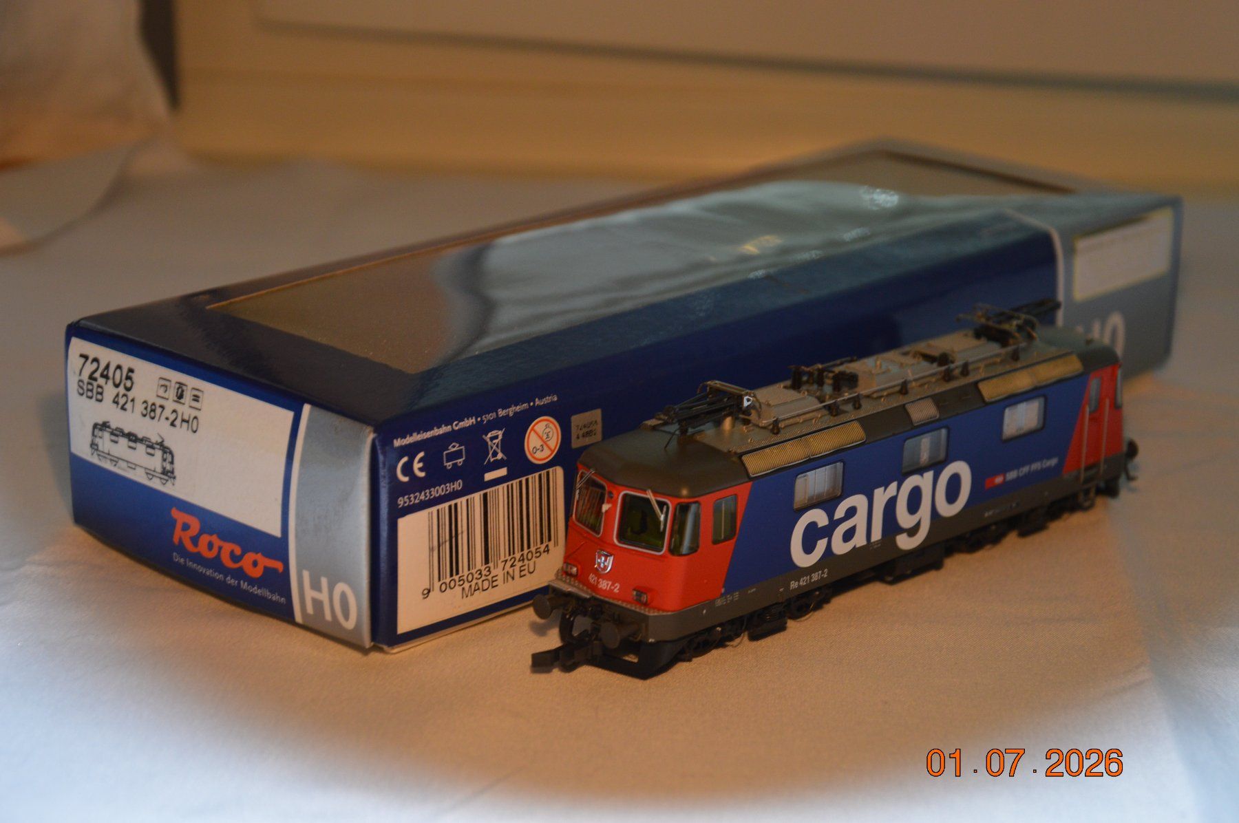 Roco Modellini di ferrovie: Roco SBB Cargo Re 421 387-2 Digital mit Sound – Nuovo (secondo la descrizione) da Zürich venduto da flogax193 6