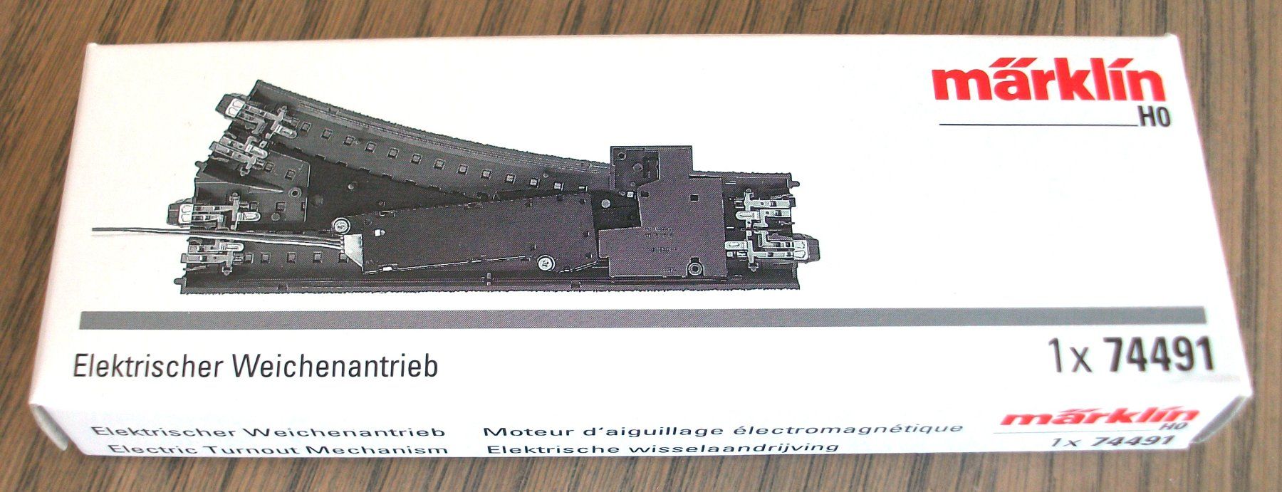 Märklin Modelleisenbahnen: C-Gleis, Weichen-Antrieb 74491, neu & OVP – Neu und originalverpackt aus St. Moritz von Manu7500