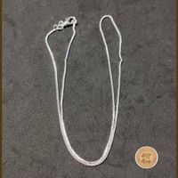 Feine Halskette 925 Silber – 50 cm – ca. 2,6 g