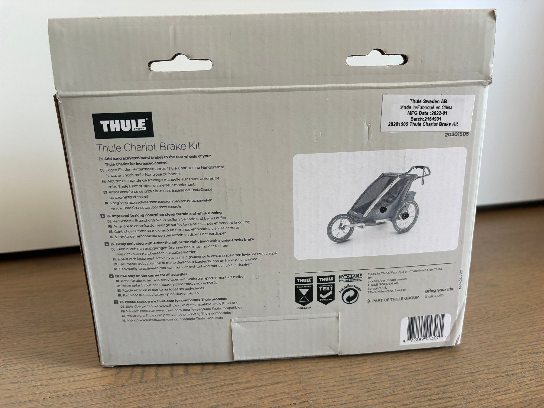 Thule Anhänger: Thule Bremsset CROSS, LITE und CAB ab 2017 – Neu und originalverpackt aus Lenzburg von cha_5dhy 1