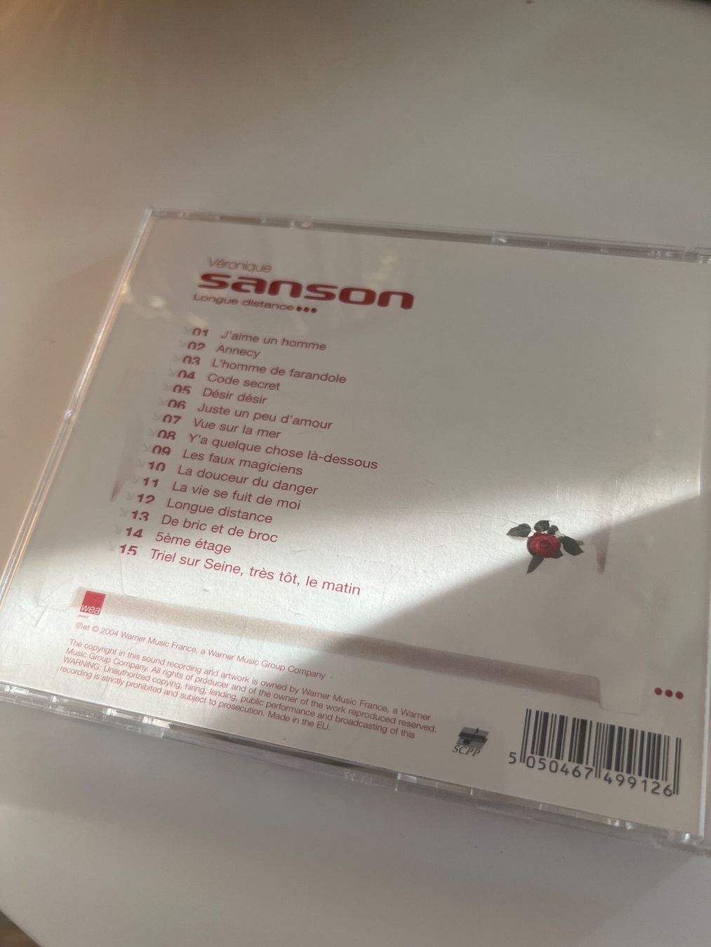 CDs: CD VERONIQUE SANSON « Longue Distance » – D'occasion à Bouveret par Feelgoodtrading 1