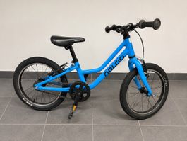 Kindervelo Naloo 16 Zoll blau, top gepflegt