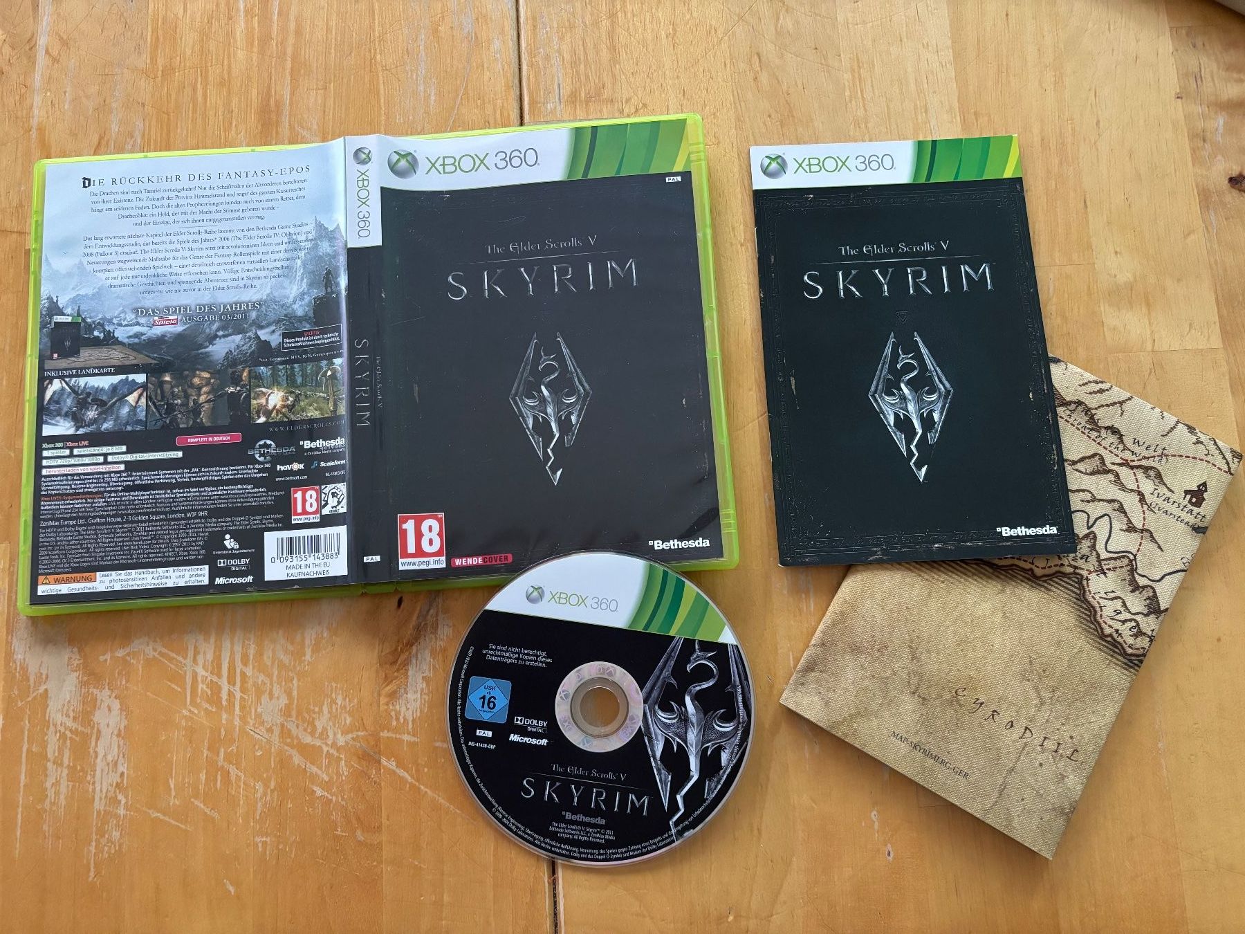 Giochi: The Elder Scrolls V SKYRIM (CIB) – Usato da Frenkendorf venduto da gelbeZinnie