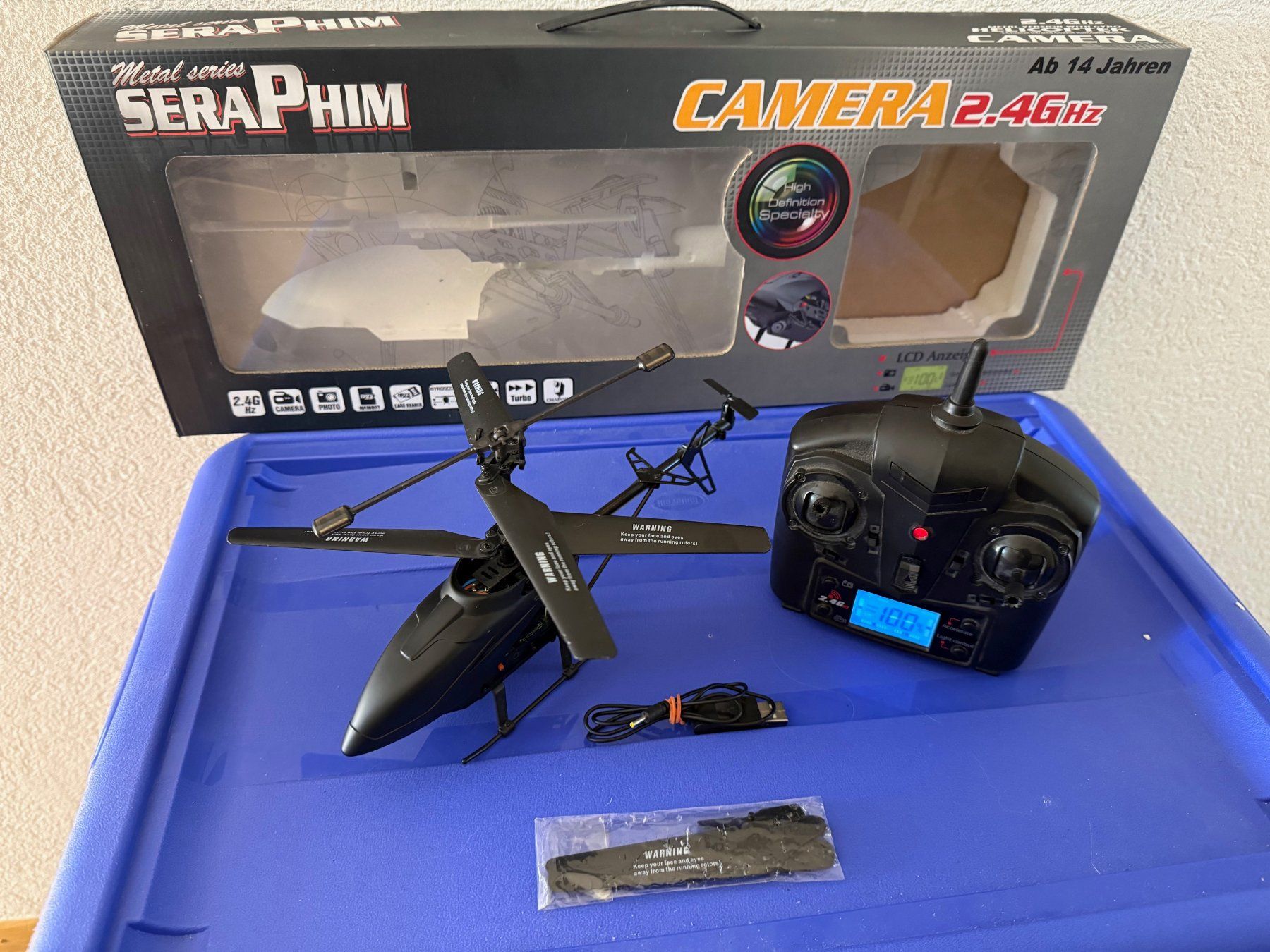 Modellismo RC: SeraPhim Helikopter – Difettoso da Démoret venduto da Globalist 3