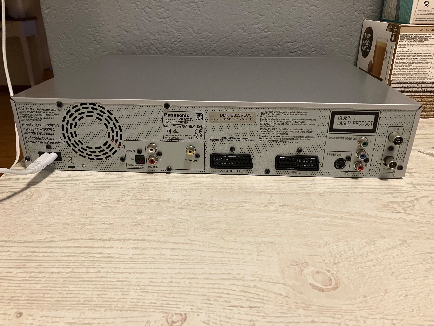 Panasonic Aufnahmegeräte: Panasonic dmr-es35v vhs dvd recorder – Gebraucht aus Zunzgen von milesdavis76 4