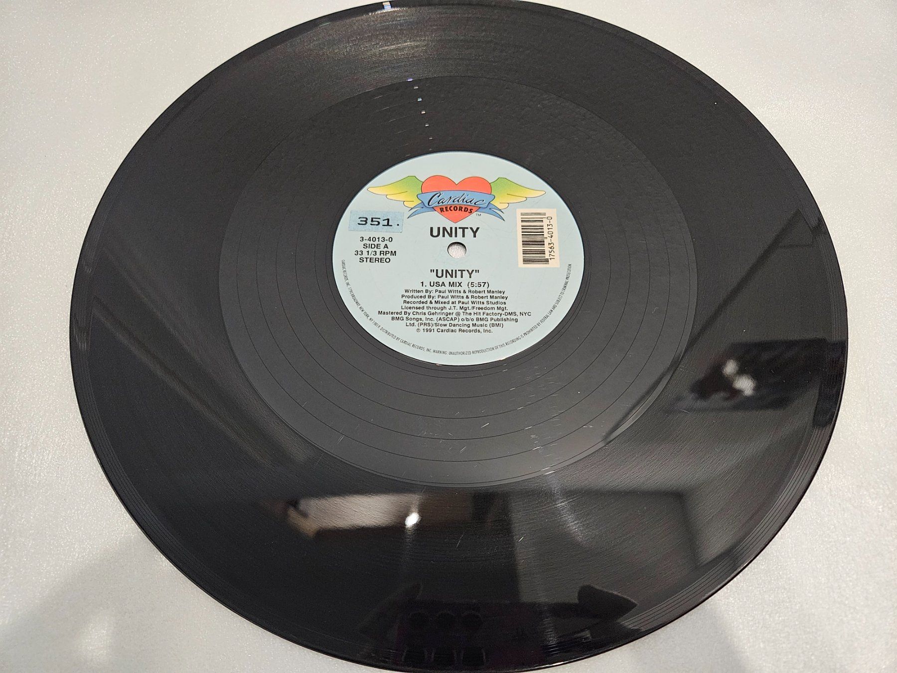 Dischi in vinile: Unity – Unity (House) – Usato da Uster venduto da Vinyl-Leidenschaft 4